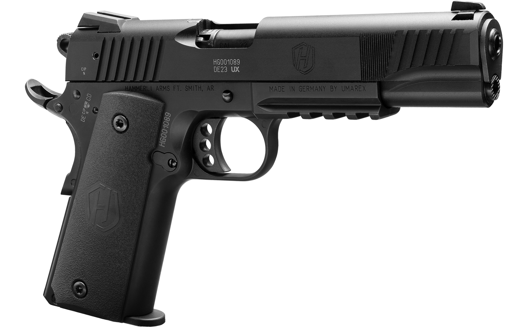 Hammerli Pistol Forge H1 5” - Quarter Right View